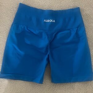 Aurola Blue Workout Shorts